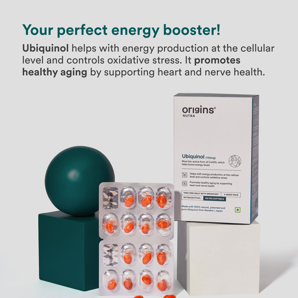 Ubiquinol 100mg from Kaneka® - Origins Nutra