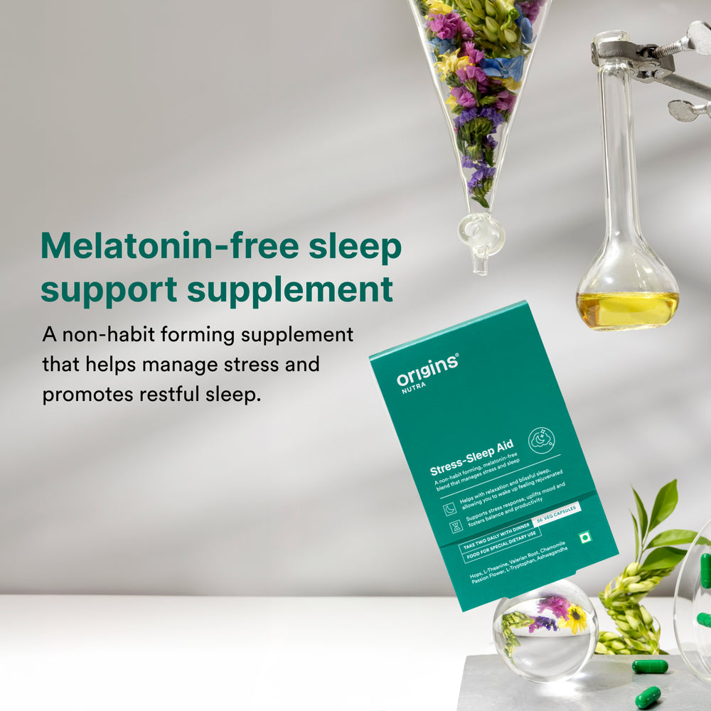 Stress-Sleep Aid - Sleep Support Supplement - Origins Nutra