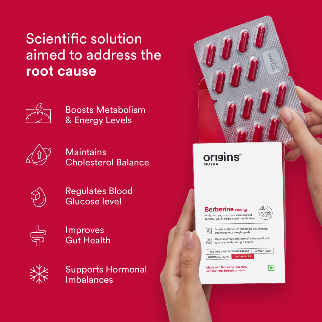 Berberine (99%) 500mg - Origins Nutra