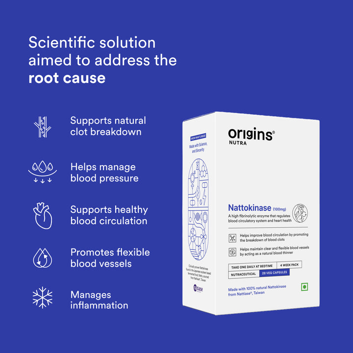 Nattokinase 2000FU (Nattiase®) - Origins Nutra
