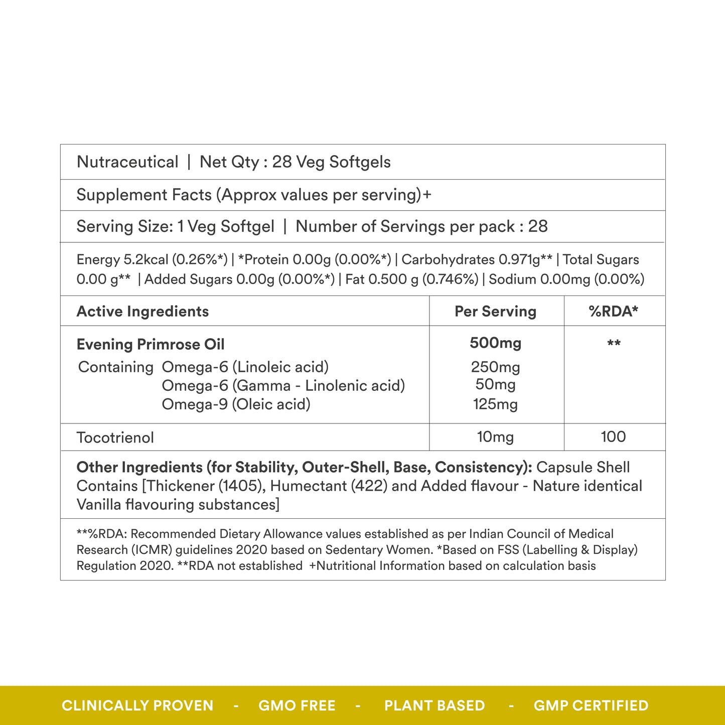 Evening Primrose Oil