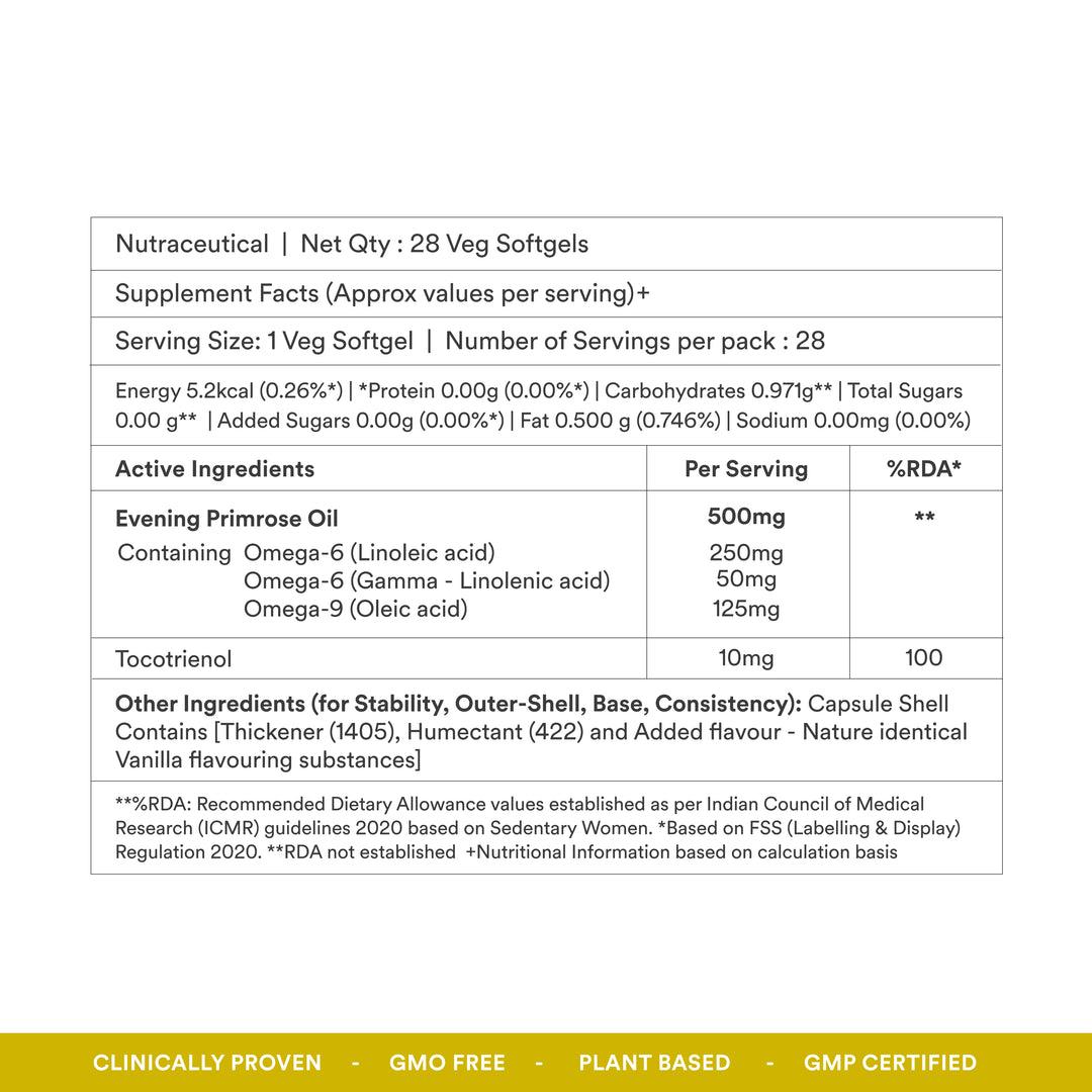 Evening Primrose Oil - OriginsNutra