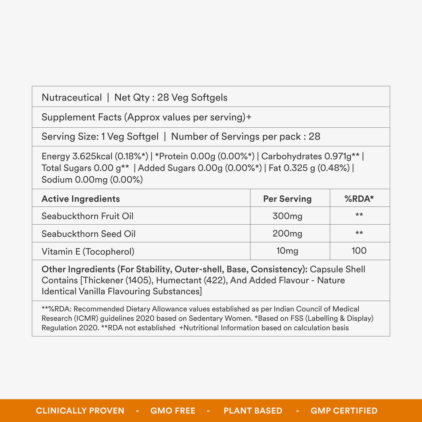 Sea Buckthorn Oil