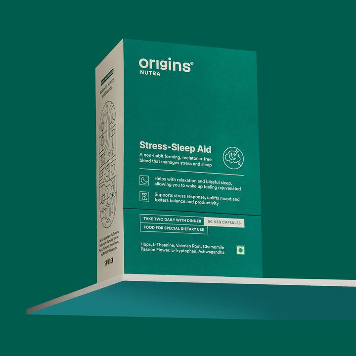 stress and sleep aid , a natural sleep remedy product