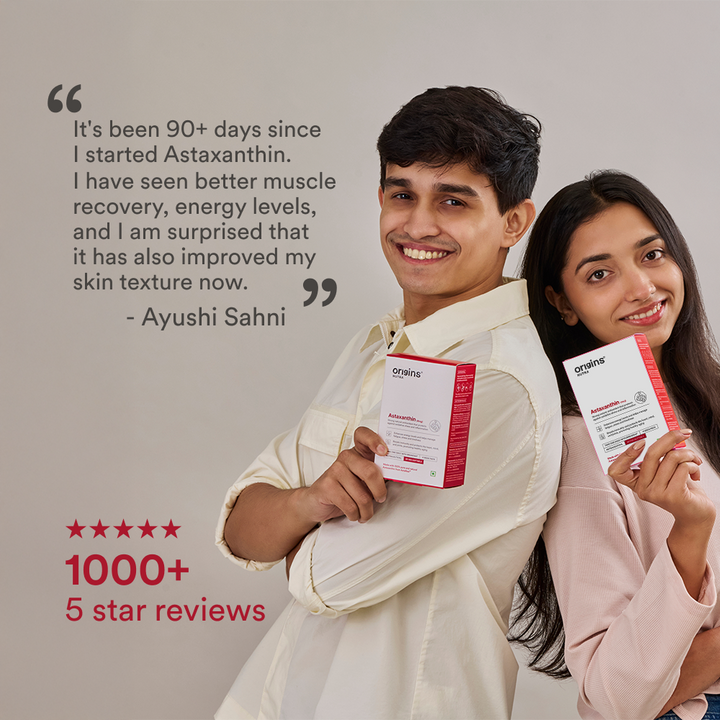 Astaxanthin 4mg from Astareal® - Origins Nutra