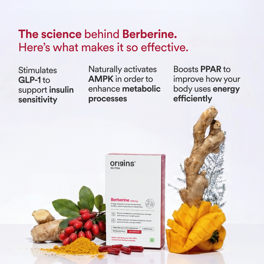 Berberine (99%) 500mg - Origins Nutra