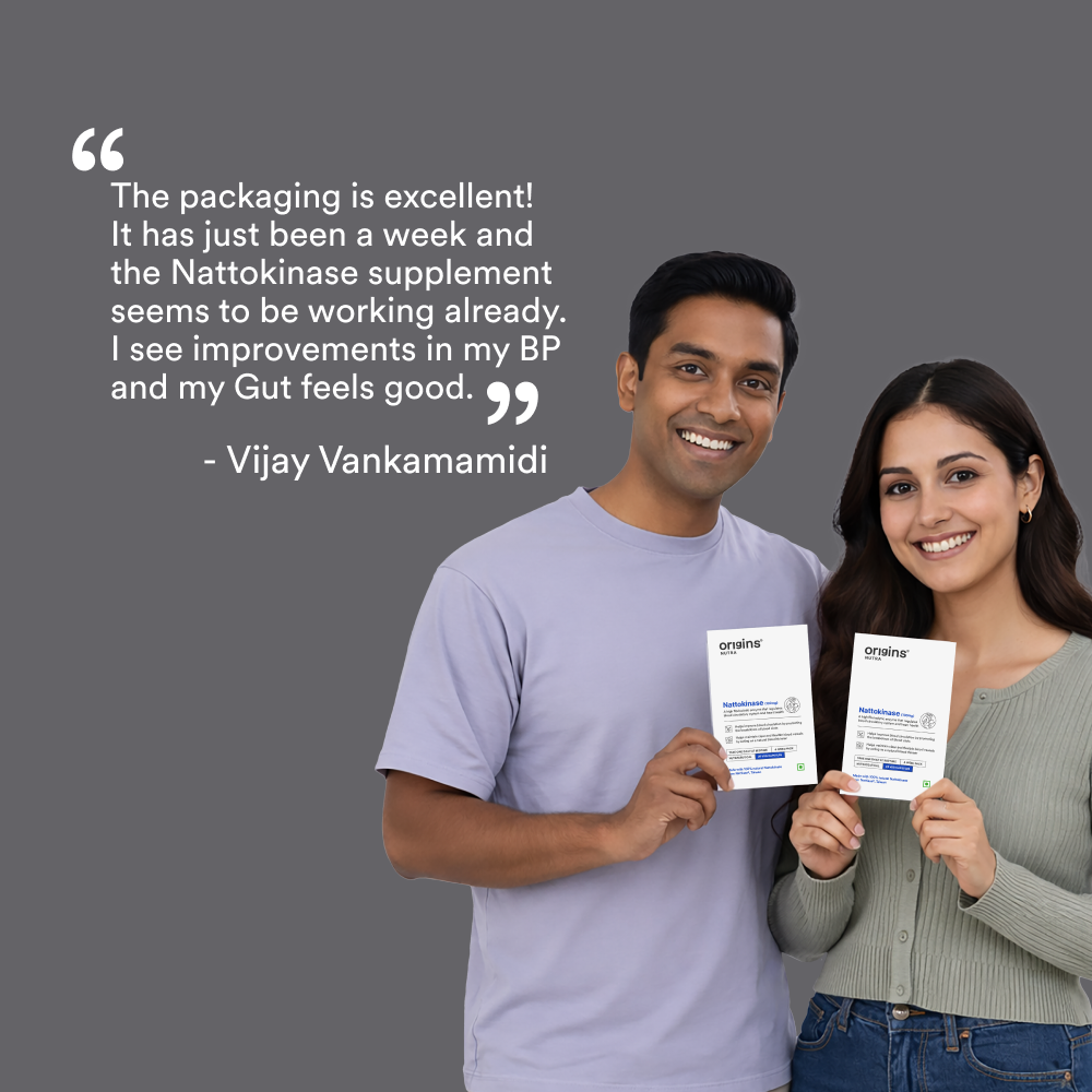 Nattokinase 2000FU (Nattiase®) - Origins Nutra