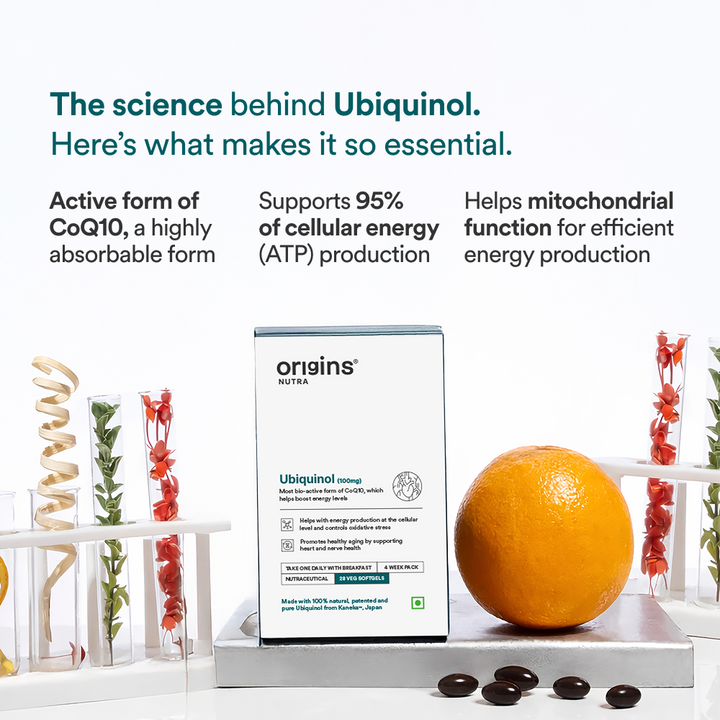 Ubiquinol 100mg from Kaneka® - Origins Nutra