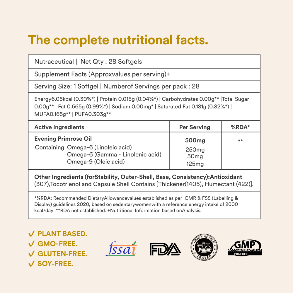 Evening Primrose Oil - Origins Nutra