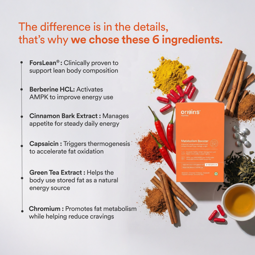 Metabolism Booster - Origins Nutra