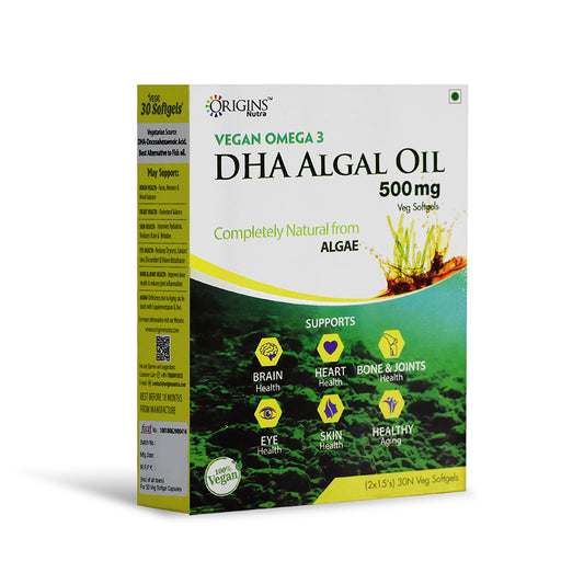 Vegan Omega 3 Dha Algal Oil