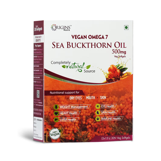 Vegan Omega 7 Sea Buckthorn Oil