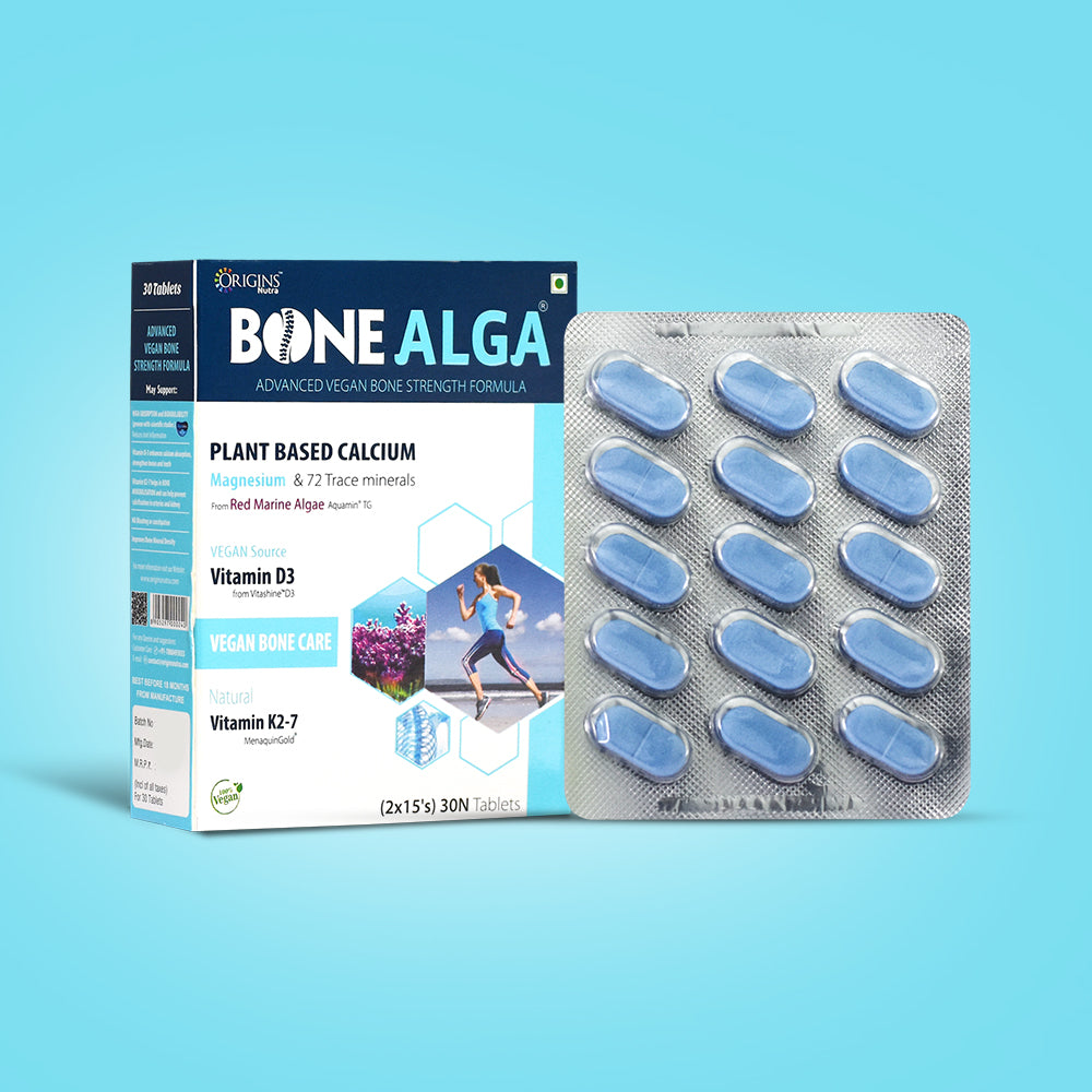 Bone Alga - Plant based Calcium, Vit D3, Vit K27
