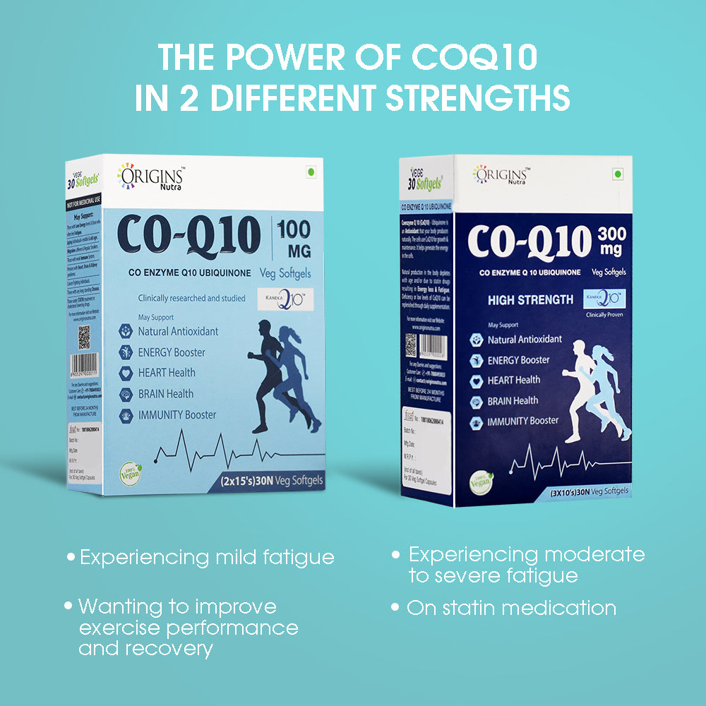 Natural Ubiquinol 100mg - Reduced form of CoQ10
